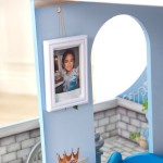 Casuta pentru papusi Castelul Disney Princess Magical Dream Castle Dollhouse Frozen KidKraft cu sunete si lumini